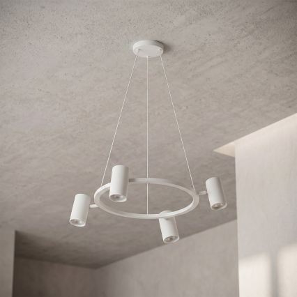 BRILAGI - LED RGBW Stmívatelný lustr na lanku SELE 4xGU10/6,5W/230V 2700-6500K bílá