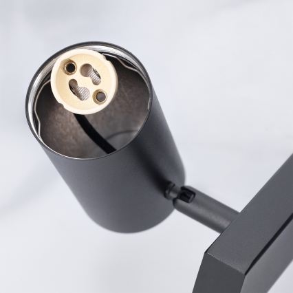 Brilagi - LED RGBW Stmívatelný lustr na lanku SELE 4xGU10/6,5W/230V 2700-6500K černá