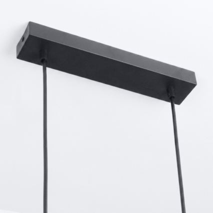 Brilagi - LED RGBW Stmívatelný lustr na lanku SELE 4xGU10/6,5W/230V 2700-6500K černá