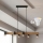 Brilagi - LED RGBW Stmívatelný lustr na lanku SELE 6xGU10/6,5W/230V 2700-6500K černá/dekor dubu + dálkové ovládání