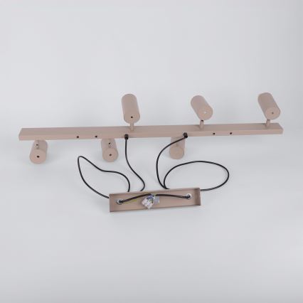 Brilagi - LED RGBW Stmívatelný lustr na lanku SELE 6xGU10/6,5W/230V 2700-6500K béžová + dálkové ovládání