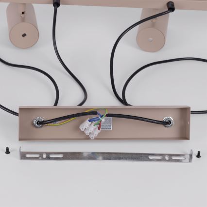 Brilagi - LED RGBW Stmívatelný lustr na lanku SELE 6xGU10/6,5W/230V 2700-6500K béžová + dálkové ovládání