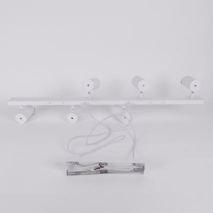Brilagi - LED RGBW Stmívatelný lustr na lanku SELE 6xGU10/6,5W/230V 2700-6500K bílá + dálkové ovládání