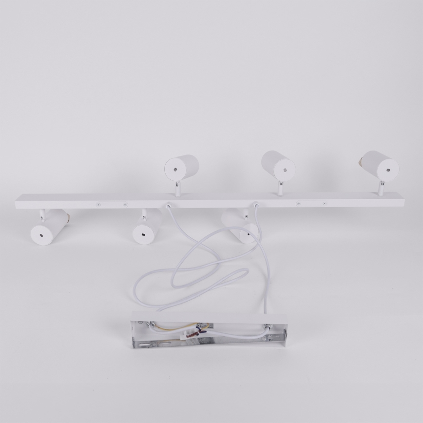 Brilagi - LED RGBW Stmívatelný lustr na lanku SELE 6xGU10/6,5W/230V 2700-6500K bílá + dálkové ovládání