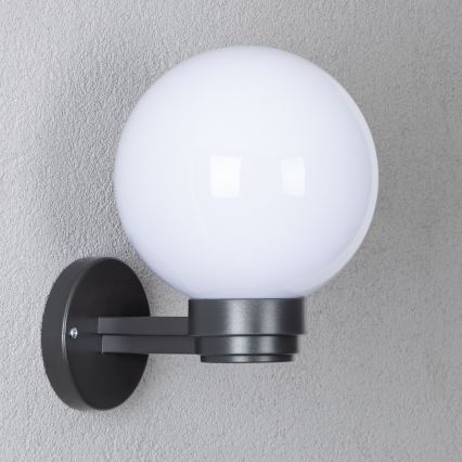 BRILAGI - LED RGBW Stmívatelné venkovní nástěnné svítidlo HARBOR 1xE27/12W/230V 2700-6500K IP33 antracit/bílá