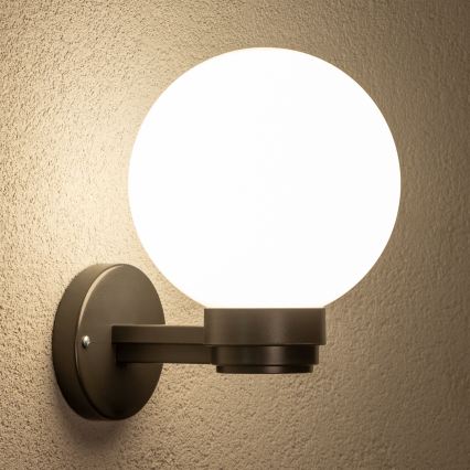 BRILAGI - LED RGBW Stmívatelné venkovní nástěnné svítidlo HARBOR 1xE27/12W/230V 2700-6500K IP33 antracit/bílá