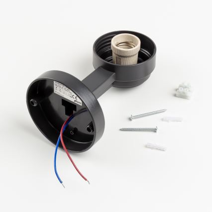 BRILAGI - LED RGBW Stmívatelné venkovní nástěnné svítidlo HARBOR 1xE27/12W/230V 2700-6500K IP33 antracit/bílá