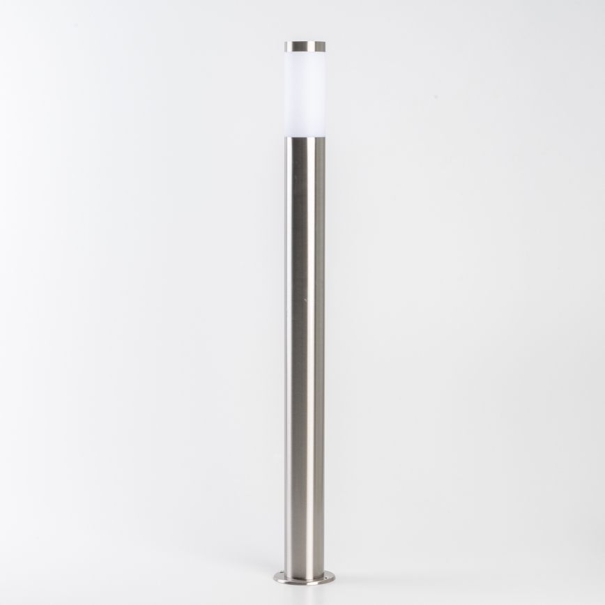 BRILAGI - LED RGBW Stmívatelná venkovní lampa ELIA 1xE27/6,5W/230V 2700-6500K IP44 Wi-Fi 100 cm matný chrom