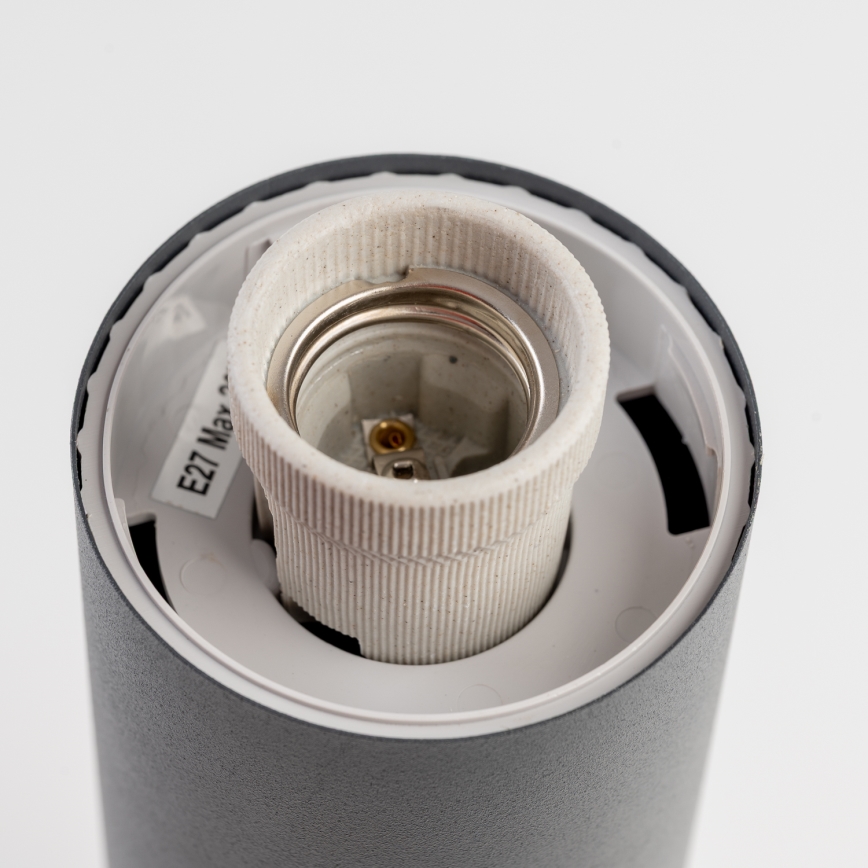 BRILAGI - LED RGBW Stmívatelná venkovní nástěnná lampa ELIA 1xE27/6,5W/230V 2700-6500K IP44 Wi-Fi antracit