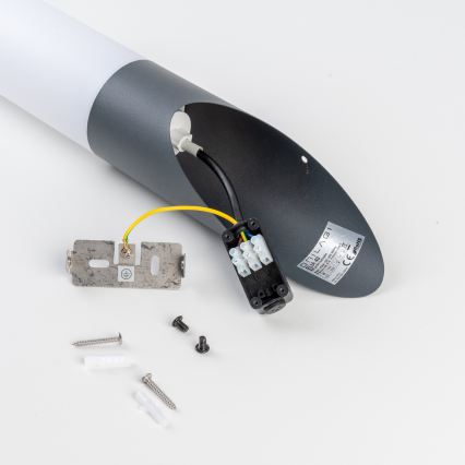 BRILAGI - LED RGBW Stmívatelná venkovní nástěnná lampa ELIA 1xE27/6,5W/230V 2700-6500K IP44 Wi-Fi antracit