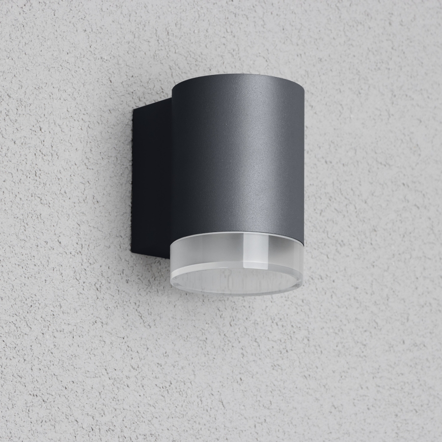 Brilagi - LED RGBW Stmívatelné venkovní nástěnné svítidlo MATERA 1xGU10/4,8W/230V 3000K IP54 antracit + dálkové ovládání