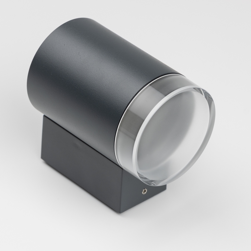 Brilagi - LED RGBW Stmívatelné venkovní nástěnné svítidlo MATERA 1xGU10/4,8W/230V 3000K IP54 antracit + dálkové ovládání