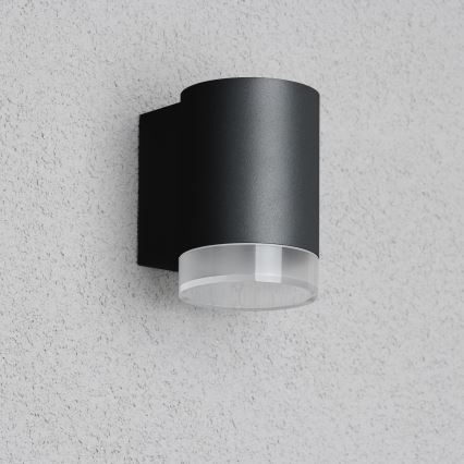 Brilagi - LED RGBW Stmívatelné venkovní nástěnné svítidlo MATERA 1xGU10/4,8W/230V 3000K IP54 černá + dálkové ovládání