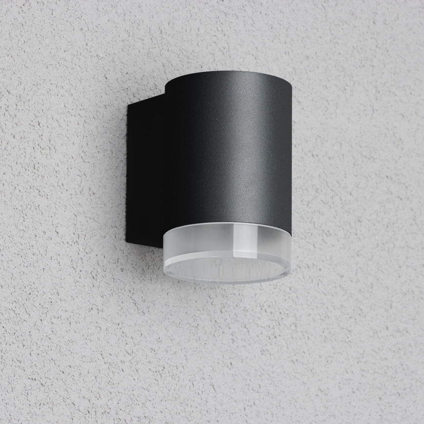 Brilagi - LED RGBW Stmívatelné venkovní nástěnné svítidlo MATERA 1xGU10/4,8W/230V 3000K IP54 černá + dálkové ovládání