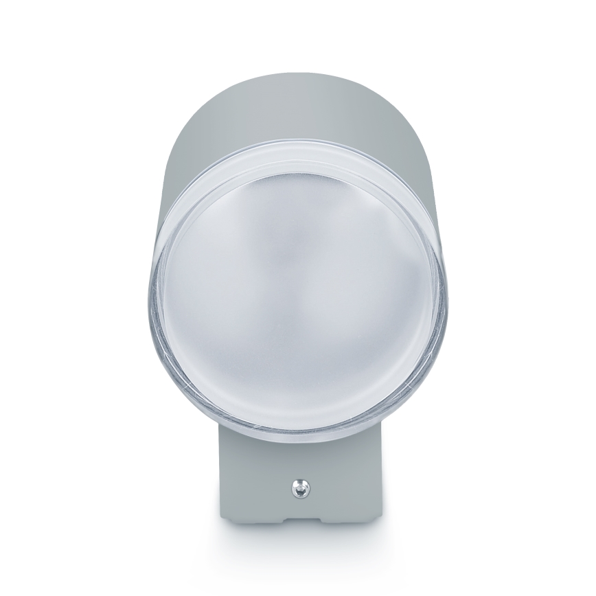 Brilagi - LED RGBW Stmívatelné venkovní nástěnné svítidlo MATERA 1xGU10/4,8W/230V 3000K IP54 šedá + dálkové ovládání