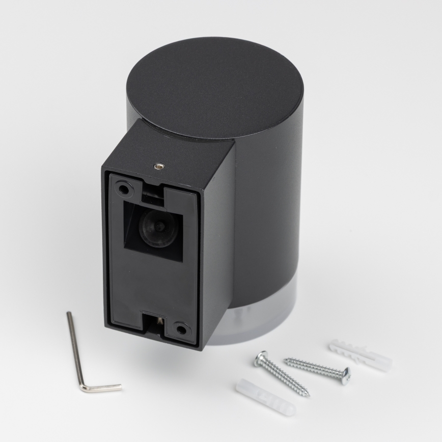 Brilagi - LED RGBW Stmívatelné venkovní nástěnné svítidlo MATERA 1xGU10/6W/230V 3000K IP54 černá + dálkové ovládání