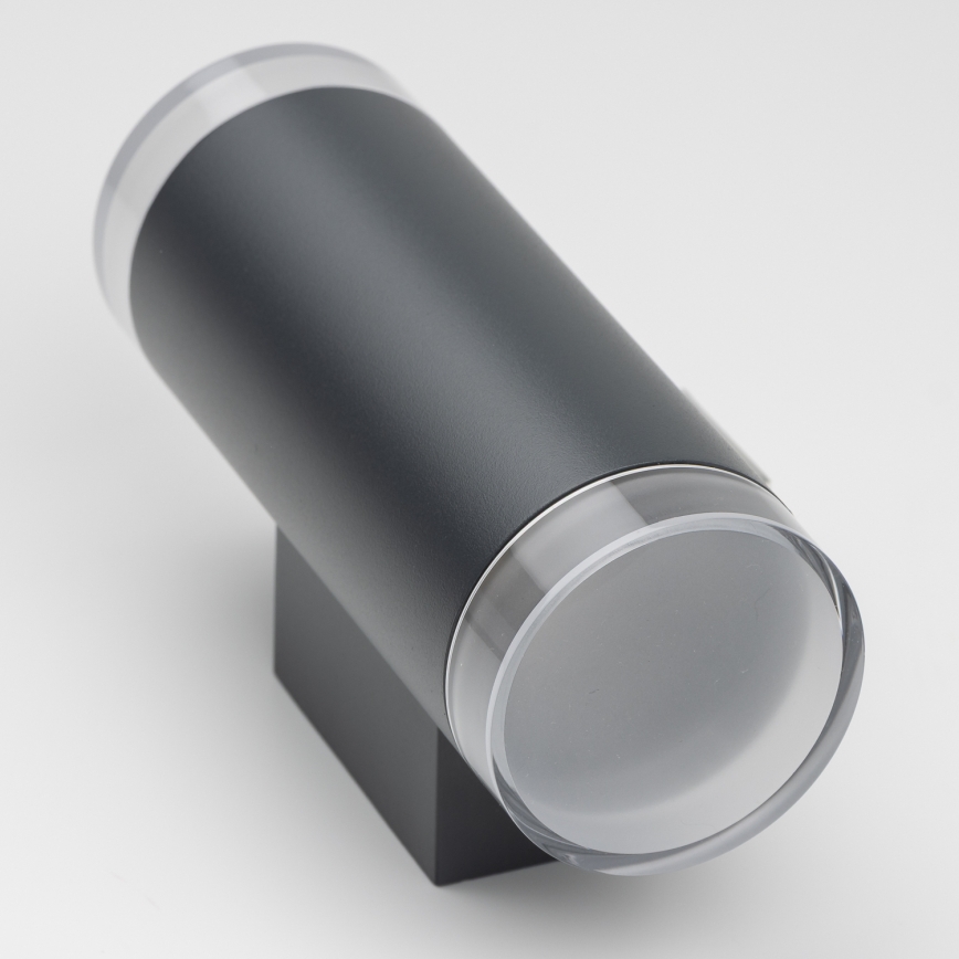 Brilagi - LED RGBW Stmívatelné venkovní nástěnné svítidlo MATERA 2xGU10/6W/230V 3000K IP54 antracit + dálkové ovládání