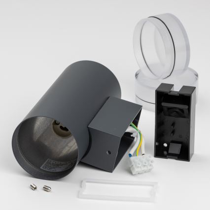 Brilagi - LED RGBW Stmívatelné venkovní nástěnné svítidlo MATERA 2xGU10/6W/230V 3000K IP54 antracit + dálkové ovládání