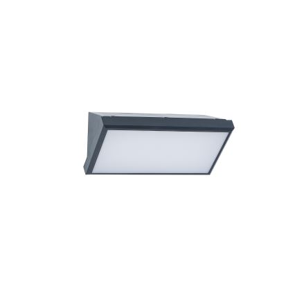 Brilagi - LED RGBW Stmívatelné venkovní nástěnné svítidlo TRIANGLE 1xE27/9W/230V 2700-6500K IP65 antracit