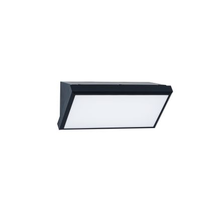 Brilagi - LED RGBW Stmívatelné venkovní nástěnné svítidlo TRIANGLE 1xE27/9W/230V 2700-6500K IP65 černá