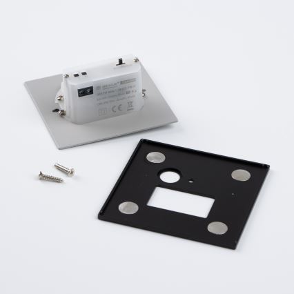 Brilagi - LED Schodišťové svítidlo se senzorem pohybu a soumraku JACK LED/1,5W/230V 3000/4000/6500K černá