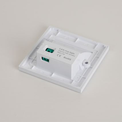 Brilagi - LED Schodišťové svítidlo STEP LIGHT LED/1,5W/230V IP44 bílá