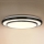 Brilagi - LED Smívatelné stropní svítidlo LUCIANO LED/48W/230V 3000-6500K ø 39 cm černá + dálkové ovládání