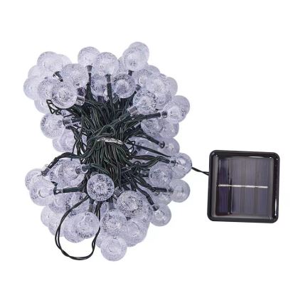 Brilagi - LED Solární dekorační řetěz BUBBLE 300xLED/8 funkcí 30m IP65 teplá bílá 1200 mAh