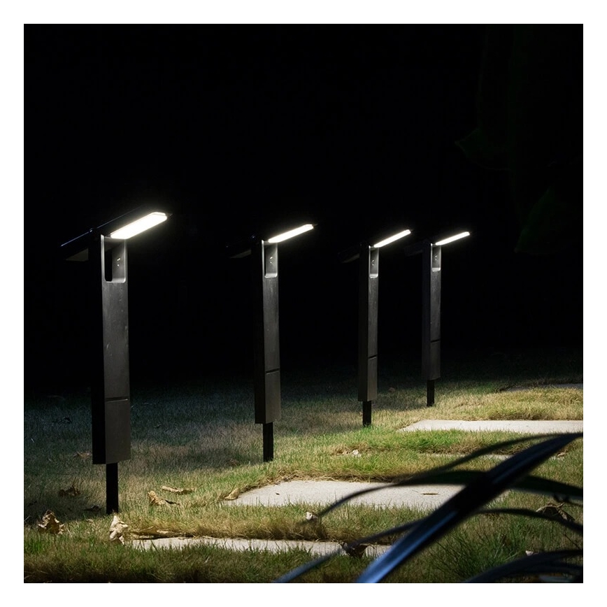 Brilagi - LED Solární lampa SUN SPIKE LED/4W/3,7V 2200 mAh IP44