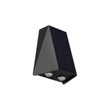 Brilagi - LED Solární nástěnné svítidlo PYRAMID LED/2W/3,2V 1300 mAh IP54