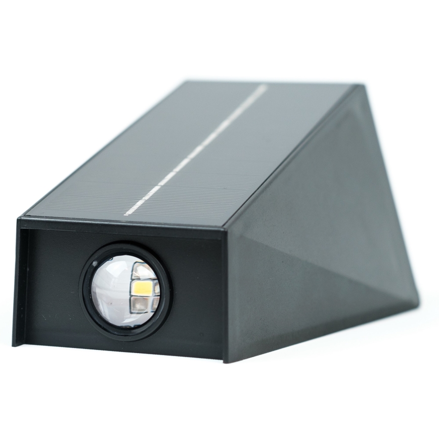 Brilagi - LED Solární nástěnné svítidlo PYRAMID LED/2W/3,2V 1300 mAh IP54