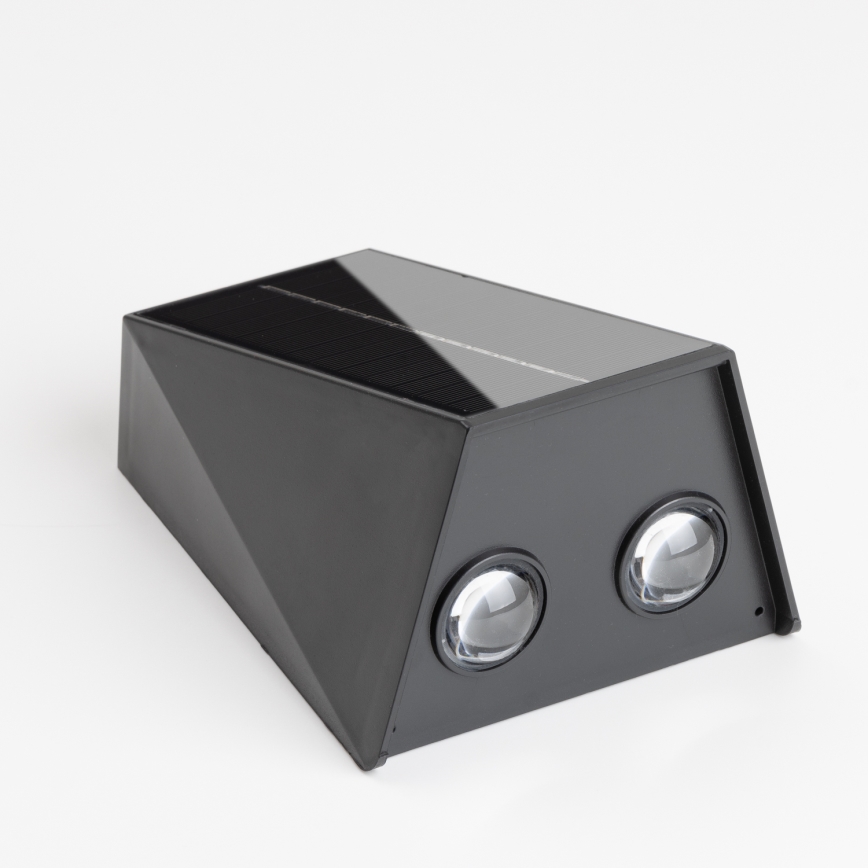 Brilagi - LED Solární nástěnné svítidlo PYRAMID LED/2W/3,2V 1300 mAh IP54