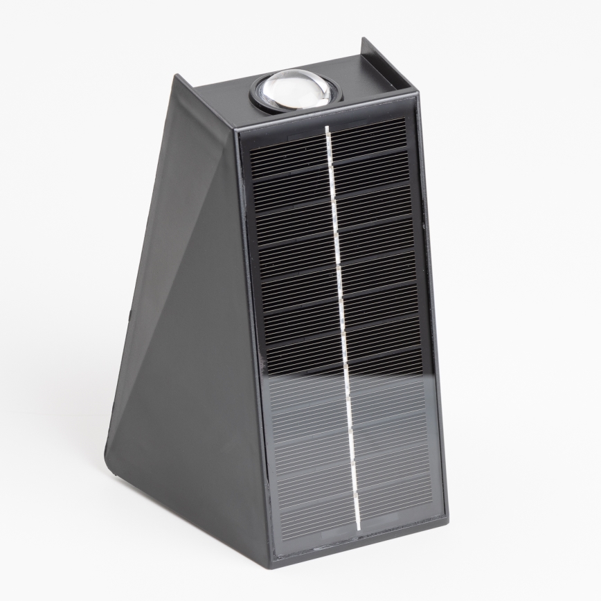 Brilagi - LED Solární nástěnné svítidlo PYRAMID LED/2W/3,2V 1300 mAh IP54