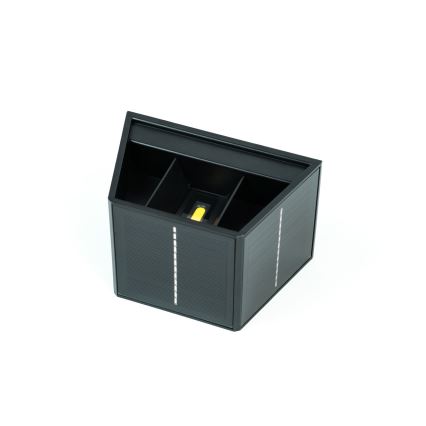 Brilagi - LED Solární nástěnné svítidlo se senzorem SOLAR CUBE LED/2W/3,2V 1300 mAh IP54