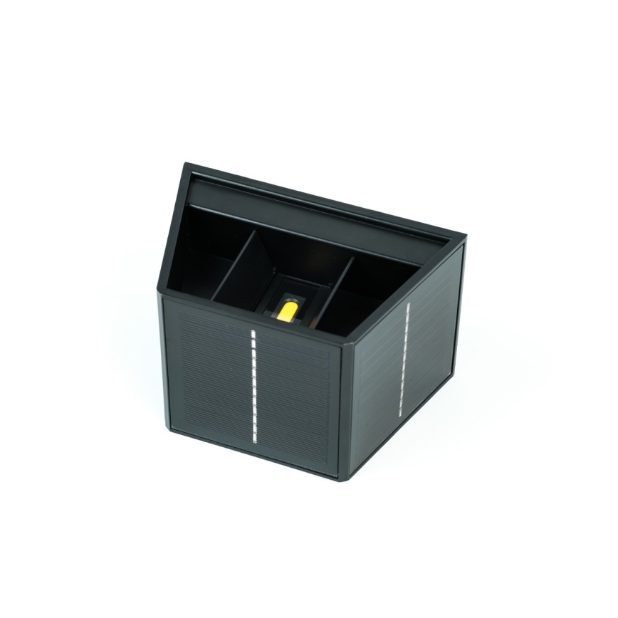 Brilagi - LED Solární nástěnné svítidlo se senzorem SOLAR CUBE LED/2W/3,2V 1300 mAh IP54