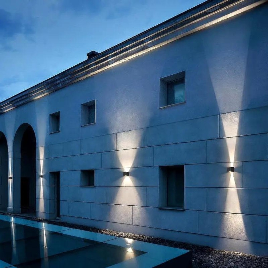 Brilagi - LED Solární nástěnné svítidlo se senzorem SOLAR CUBE LED/2W/3,2V 1300 mAh IP54