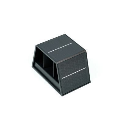 Brilagi - LED Solární nástěnné svítidlo se senzorem SOLAR CUBE LED/2W/3,2V 1300 mAh IP54