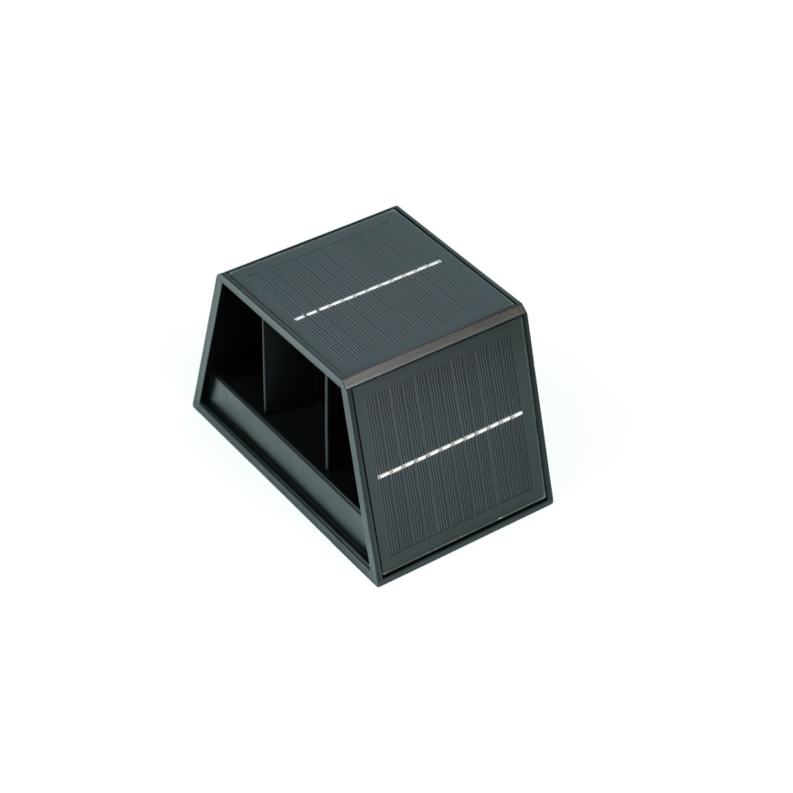 Brilagi - LED Solární nástěnné svítidlo se senzorem SOLAR CUBE LED/2W/3,2V 1300 mAh IP54