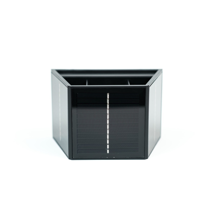 Brilagi - LED Solární nástěnné svítidlo se senzorem SOLAR CUBE LED/2W/3,2V 1300 mAh IP54