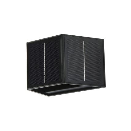 Brilagi - LED Solární nástěnné svítidlo se senzorem SOLAR CUBE LED/2W/3,2V 1300 mAh IP54