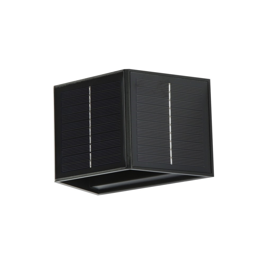 Brilagi - LED Solární nástěnné svítidlo se senzorem SOLAR CUBE LED/2W/3,2V 1300 mAh IP54