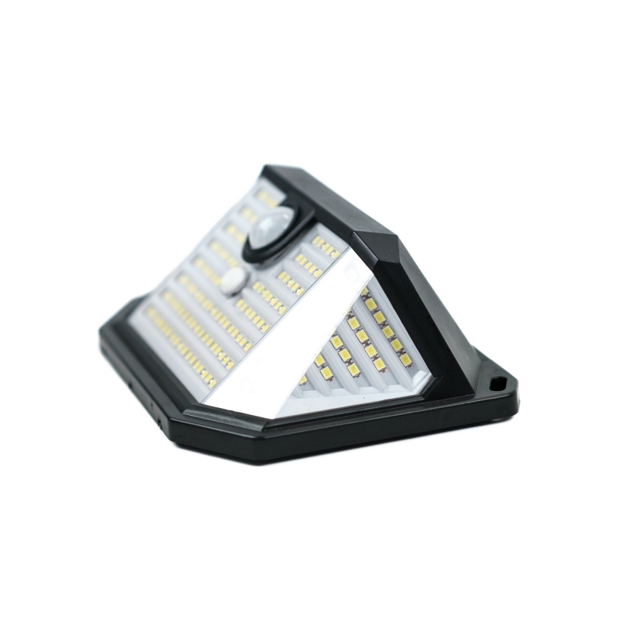 Brilagi - LED Solární nástěnné svítidlo se senzorem WALLIE LED/4W/5,5V 1200 mAh 3000K IP65