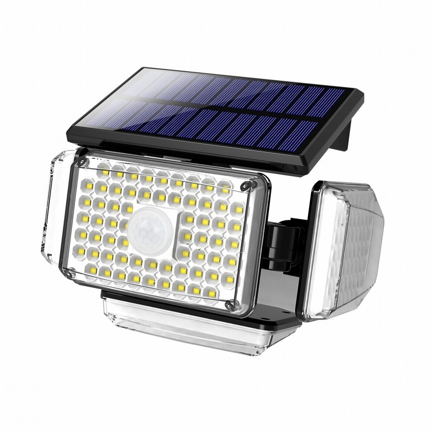 Brilagi - LED Solární nástěnné svítidlo se senzorem WALLIE LED/5W/5,5V IP65