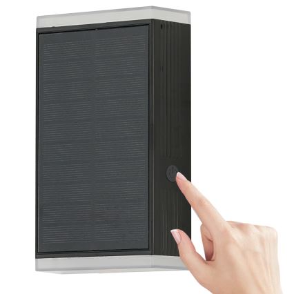 Brilagi - LED Solární nástěnné svítidlo SUN GUARD LED/2W/3,7V 2000 mAh IP45