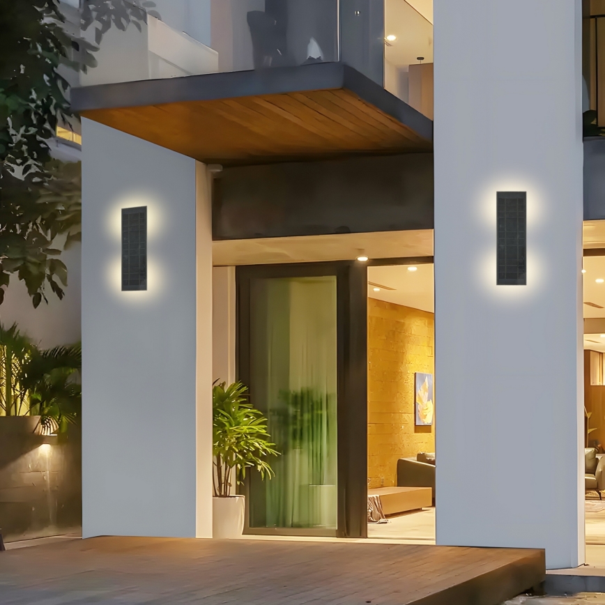 Brilagi - LED Stmívatelné solární nástěnné svítidlo SUN LED/2,5W/3,7V 30 cm 2000 mAh IP44