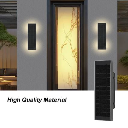 Brilagi - LED Stmívatelné solární nástěnné svítidlo SUN LED/2,5W/3,7V 30 cm 2000 mAh IP44