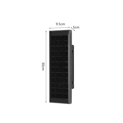 Brilagi - LED Stmívatelné solární nástěnné svítidlo SUN LED/2,5W/3,7V 30 cm 2000 mAh IP44