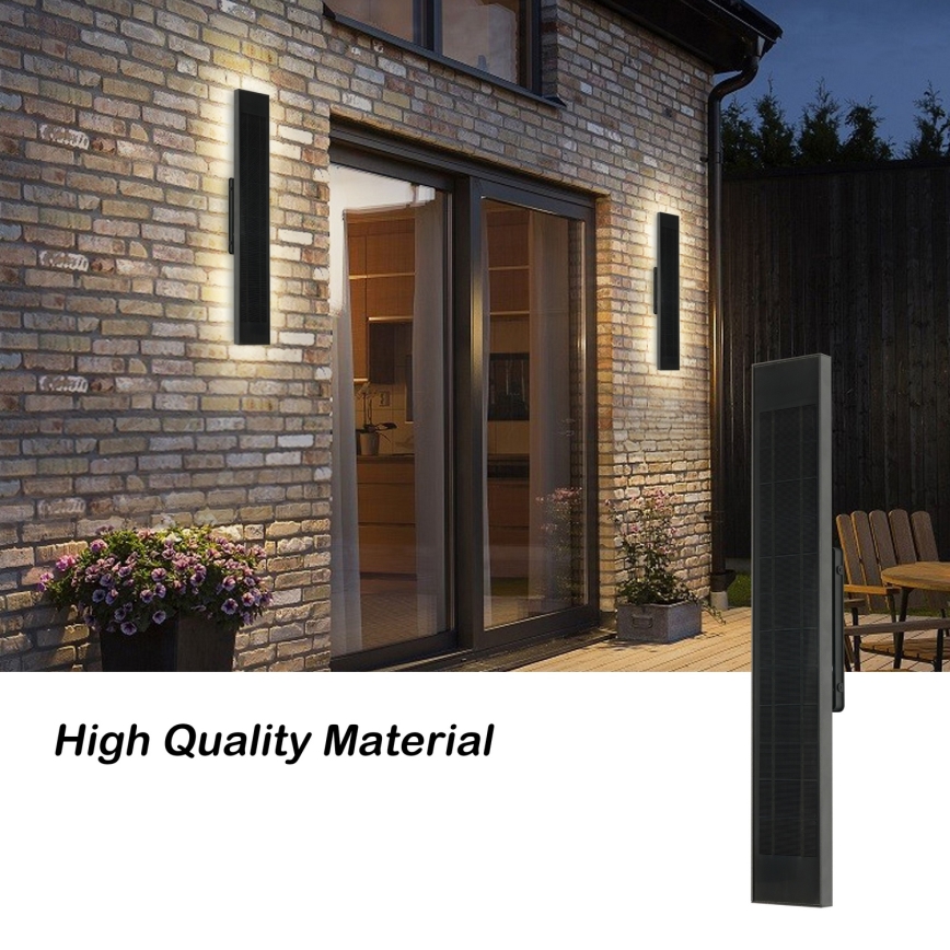 Brilagi - LED Stmívatelné solární nástěnné svítidlo SUN LED/4W/3,7V  60 cm 4000 mAh IP44