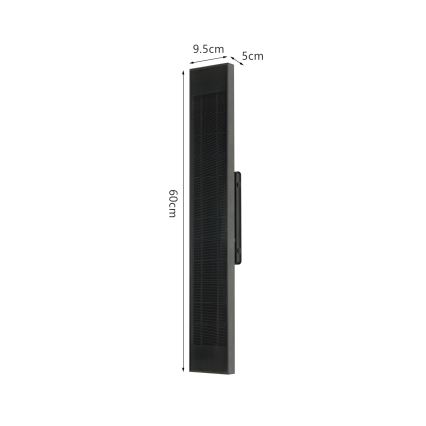 Brilagi - LED Stmívatelné solární nástěnné svítidlo SUN LED/4W/3,7V  60 cm 4000 mAh IP44