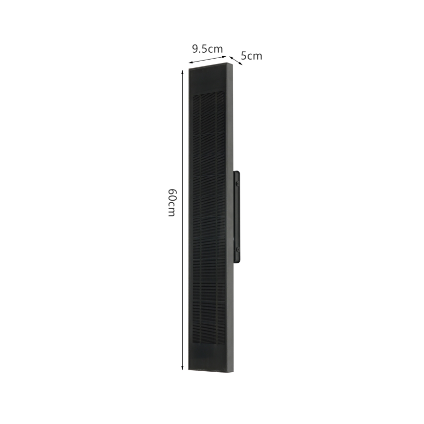 Brilagi - LED Stmívatelné solární nástěnné svítidlo SUN LED/4W/3,7V  60 cm 4000 mAh IP44